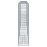 NNEVL Gabion Basket with Cover 500x50x200 cm Galvanised Iron