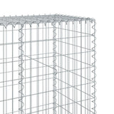 NNEVL Gabion Basket with Cover 500x50x200 cm Galvanised Iron