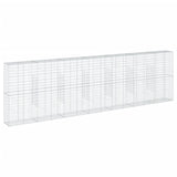 NNEVL Gabion Basket with Cover 700x50x200 cm Galvanised Iron