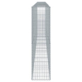 NNEVL Gabion Basket with Cover 700x50x200 cm Galvanised Iron