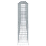 NNEVL Gabion Basket with Cover 800x50x200 cm Galvanised Iron