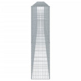 NNEVL Gabion Basket with Cover 900x50x200 cm Galvanised Iron