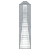 NNEVL Gabion Basket with Cover 1000x50x200 cm Galvanised Iron