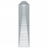 NNEVL Gabion Basket with Cover 1200x50x200 cm Galvanised Iron