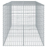 NNEVL Gabion Basket with Cover 300x100x100 cm Galvanised Iron