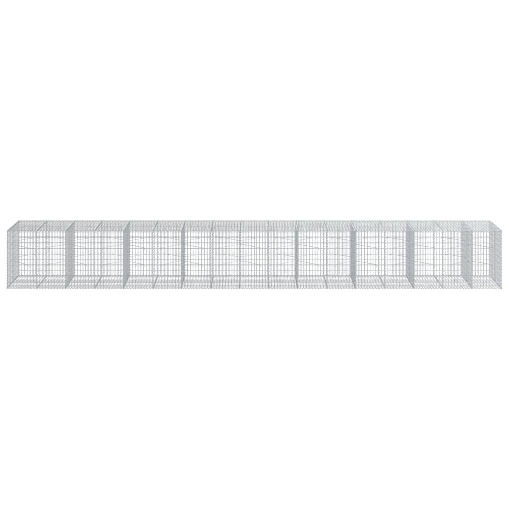 Gabion 100x50x100 cm en acier galvanisé avec hélices PRO Gabion 100x50x100 cm en acier galvanisé avec hélices PRO