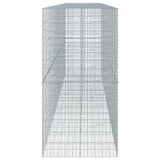 NNEVL Gabion Basket with Cover 600x100x200 cm Galvanised Iron