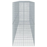 NNEVL Gabion Basket with Cover 750x100x200 cm Galvanised Iron