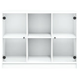 NNEVL Sideboard White 102x37x75.5 cm Engineered Wood