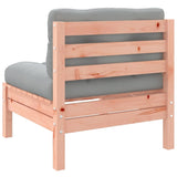 NNEVL 5 Piece Garden Sofa Set with Cushions Solid Wood Douglas Fir