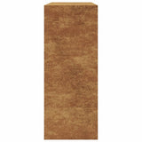 NNEVL Firewood Rack 100x40x100 cm Weathering Steel