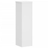 NNEVL Plant Stands 2 pcs White 17x17x60 cm Engineered Wood