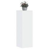 NNEVL Plant Stand White 33x33x100 cm Engineered Wood