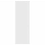 NNEVL Plant Stand White 33x33x100 cm Engineered Wood