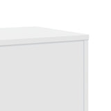 NNEVL Plant Stand White 33x33x100 cm Engineered Wood