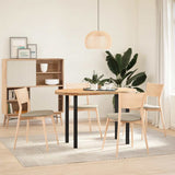 NNEVL Console Table Legs 4 pcs Black 72-74 cm Steel
