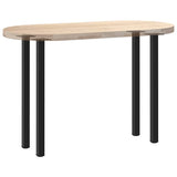 NNEVL Console Table Legs 4 pcs Black 72-74 cm Steel