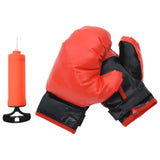NNEVL Punching Ball Set with Gloves and Pump Adjustable Height 81-122 cm