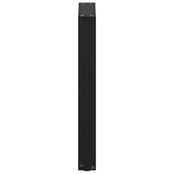 NNEVL Dining Table Legs U-Shaped 2 pcs Black 50x(72-73) cm Steel