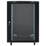 NNEVL 15U Network Cabinet 19" IP20 Black 53x40x80 cm