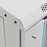 NNEVL 15U Network Cabinet 19" IP20 Grey 53x40x80 cm