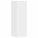 NNEVL Plant Stands 2 pcs White 33x33x100 cm Engineered Wood