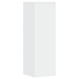 NNEVL Plant Stands 2 pcs White 33x33x100 cm Engineered Wood