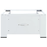 NNEVL Washing Machine Pedestal with Drawer White