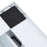 NNEVL Washing Machine Pedestal with Drawer White