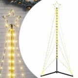NNEVL LED Christmas Tree 363 LEDs Warm White 182 cm