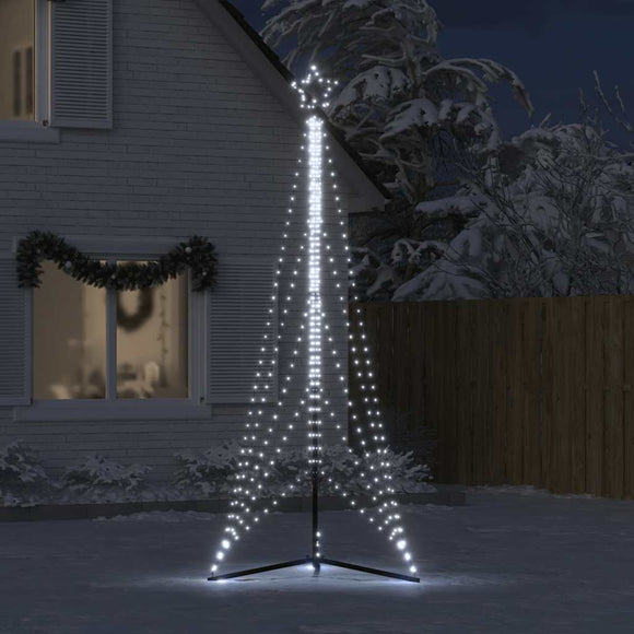 NNEVL LED Christmas Tree 525 LEDs Cold White 302 cm
