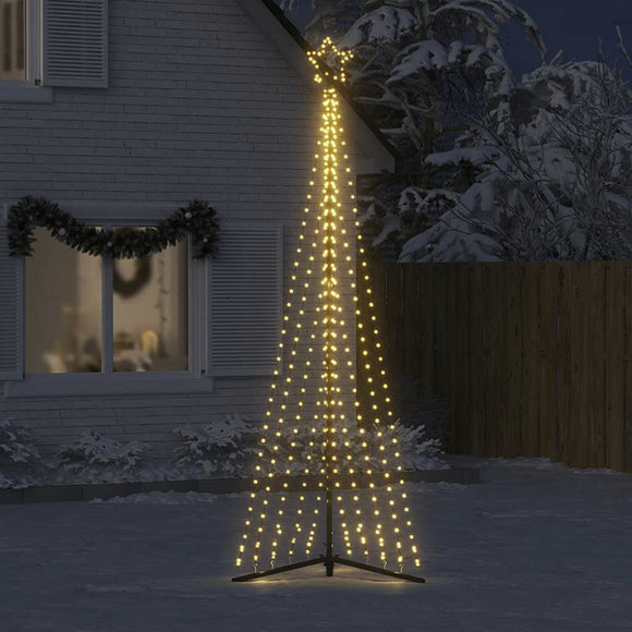 NNEVL LED Christmas Tree 495 LEDs Warm White 302 cm