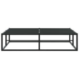NNEVL Bed Frame without Mattress Black 137x187 cm Double Metal