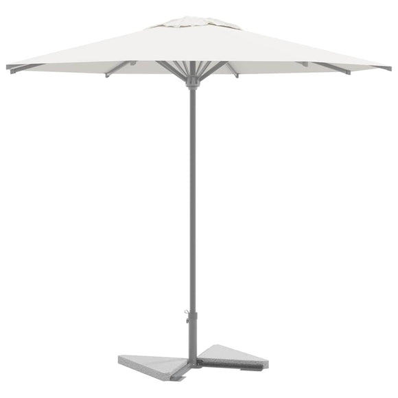 NNEVL Umbrella Weight Plates 2 pcs Grey Granite Triangular 14 kg