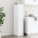 NNEVL Apothecary Cabinet White 30x41x144.5 cm Engineered Wood