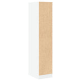 NNEVL Apothecary Cabinet White 30x41x144.5 cm Engineered Wood