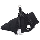 NNEVL Dog Coat with Harness Waterproof Reflective Black XL