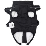 NNEVL Dog Coat with Harness Waterproof Reflective Black XL