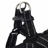 NNEVL Dog Coat with Harness Waterproof Reflective Black XL