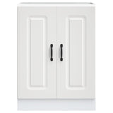 NNEVL Sink Base Cabinet Kalmar White 60x46x81.5 cm Engineered Wood