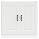 NNEVL Sink Base Cabinet Kalmar White 80x46x81.5 cm Engineered Wood