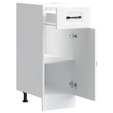 NNEVL Kitchen Base Cabinet Kalmar White Engineered Wood