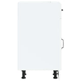 NNEVL Kitchen Base Cabinet Kalmar White Engineered Wood