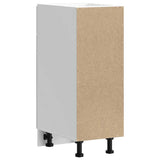 NNEVL Kitchen Base Cabinet Kalmar White Engineered Wood