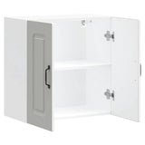 NNEVL Kitchen Wall Cabinet Kalmar White Engineered Wood