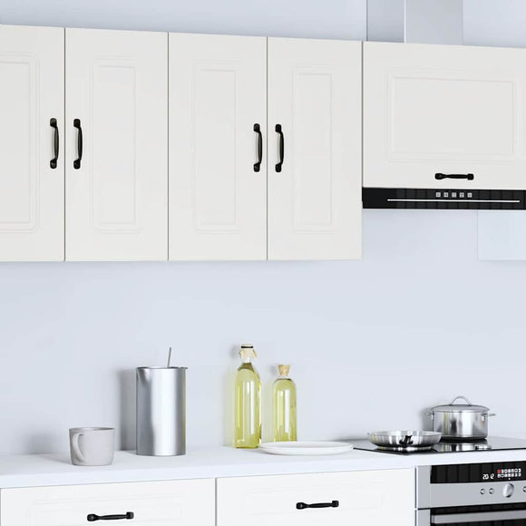 NNEVL Kitchen Wall Cabinet Kalmar White Engineered Wood