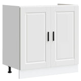 NNEVL Sink Base Cabinet  Porto White 80x46x81.5 cm Engineered Wood