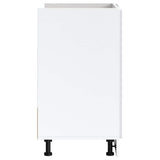 NNEVL Sink Base Cabinet  Porto White 80x46x81.5 cm Engineered Wood