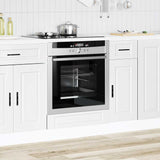 NNEVL Oven Cabinet Porto White Engineered Wood