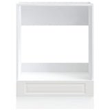 NNEVL Oven Cabinet Porto White Engineered Wood